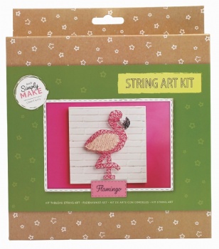 AG2211 String Art Set Flamingo shape Craft kit