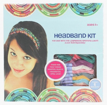 AG2217 DIY Girls love gift set handmade creative knit braided headband set
