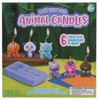AG2222 Cute DIY your own animal candles set