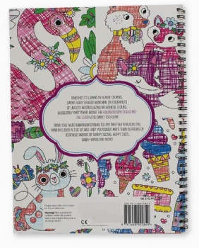 AG2230 Coloring Book With Gel Pen Art Book