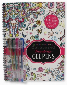 AG2231 Coloring Book With Gel Pen Art Book kit