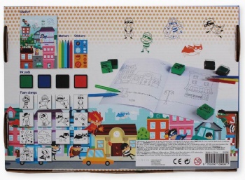 AG2234 Kids Creativity Foam EVA Stamp Set