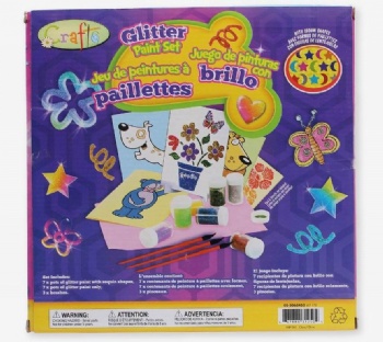 AG2237 Kids DIY Coloring Sequin Glitter Paint Set