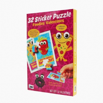 AG2249 32pcs sticker food puzzle