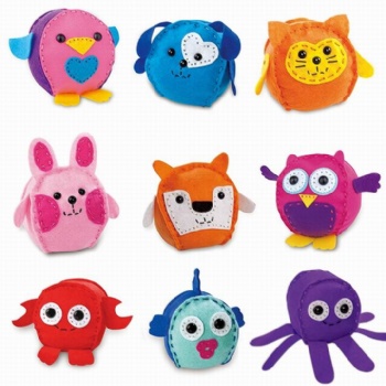 AG2259 Educational Girls Sewing Funny animal Shape Toys