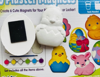 AG2273 DIY 6 plaster cute magnets kit